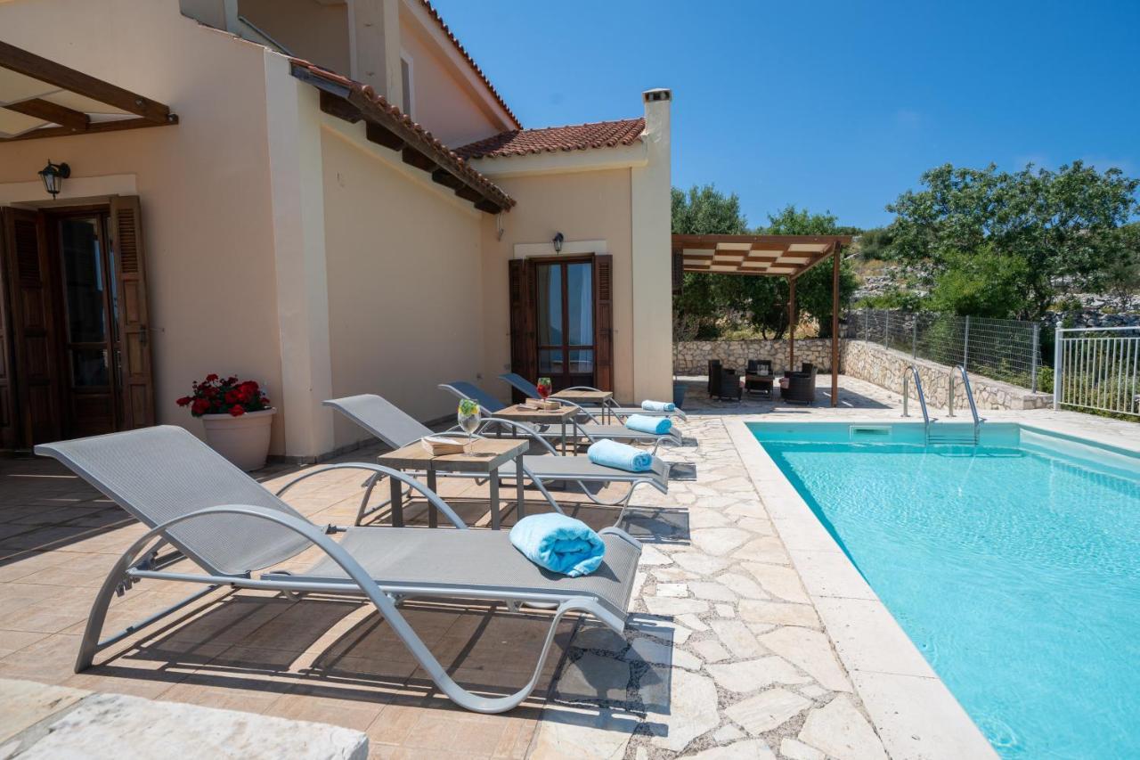 Guiscardos Luxury Villa Fiskardo Luaran gambar