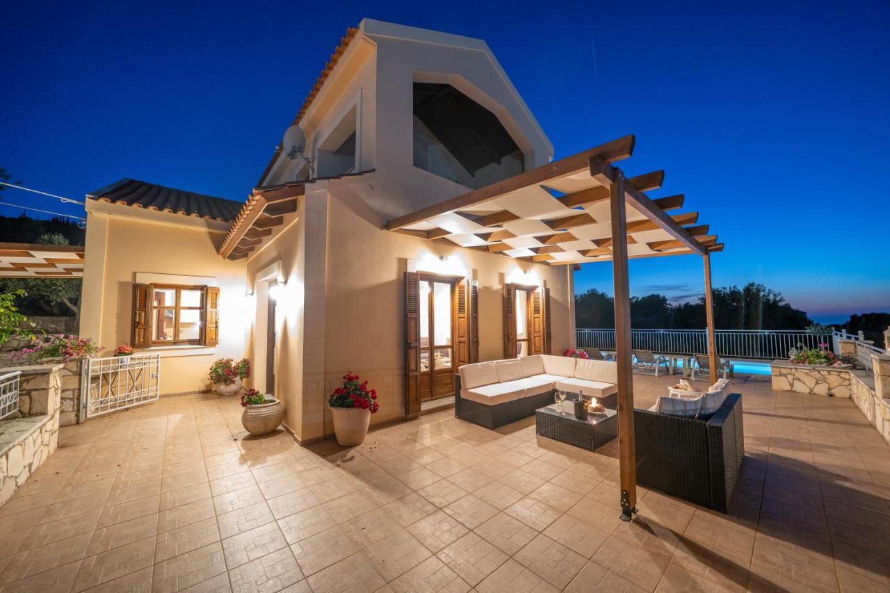 Guiscardos Luxury Villa Fiskardo Luaran gambar
