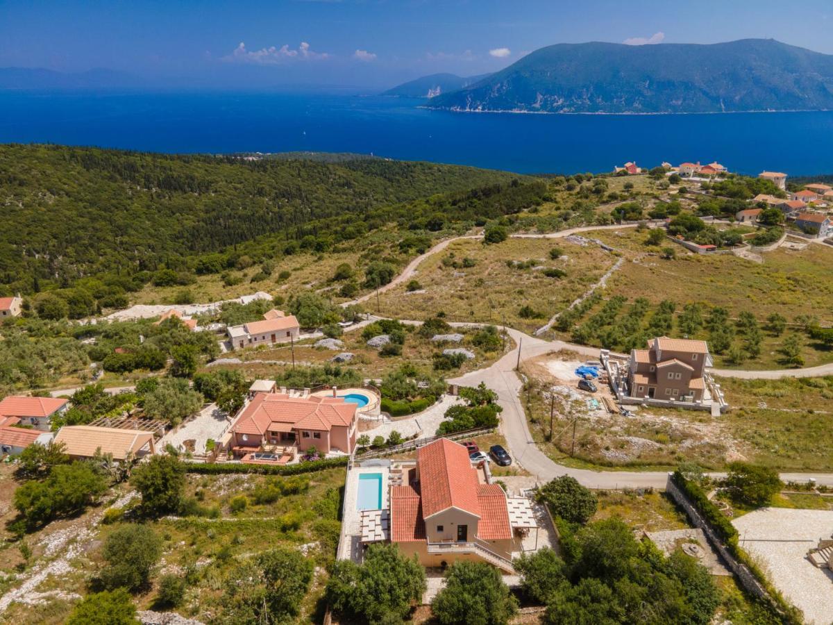 Guiscardos Luxury Villa Fiskardo Luaran gambar